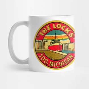 Soo Michigan Soo Locks Mug